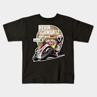 Kevin Schwantz 1991 Hockenheim Kids T-Shirt